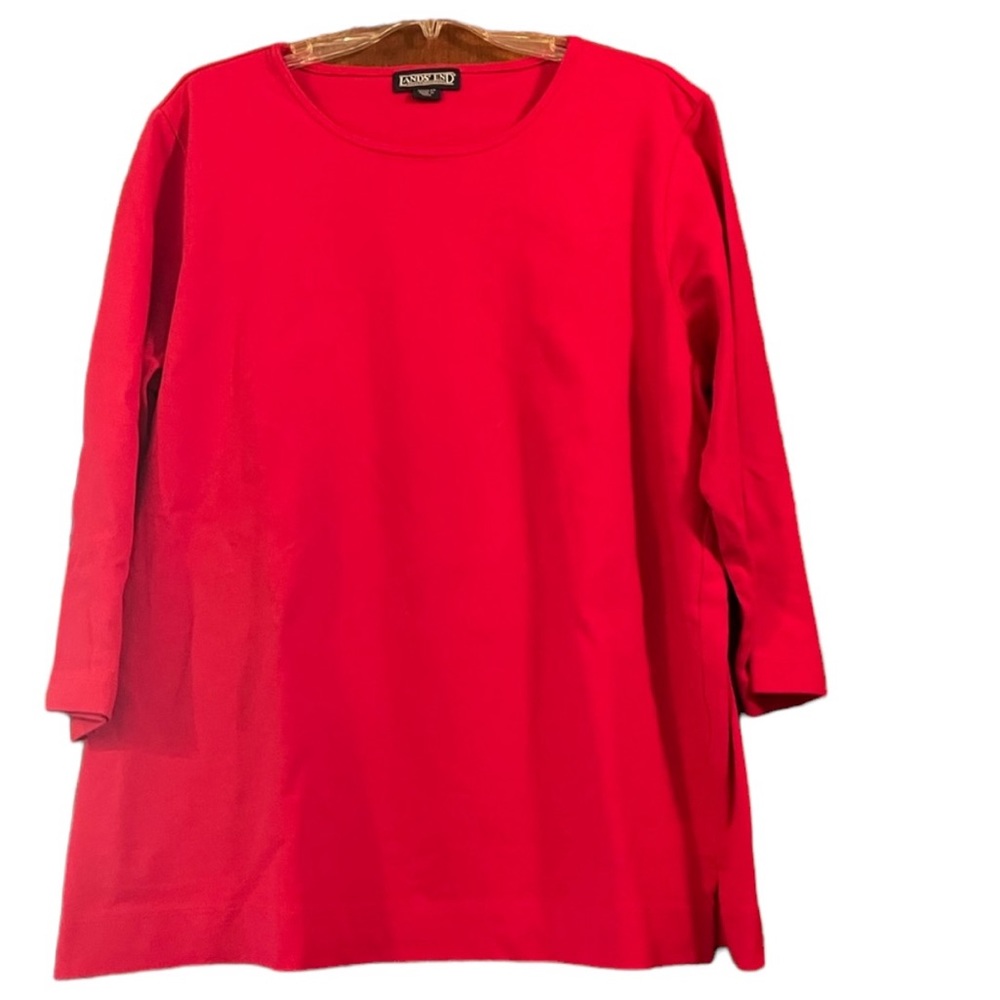 Women’s Long Sleeve Lands End Tee. Size L. EUC